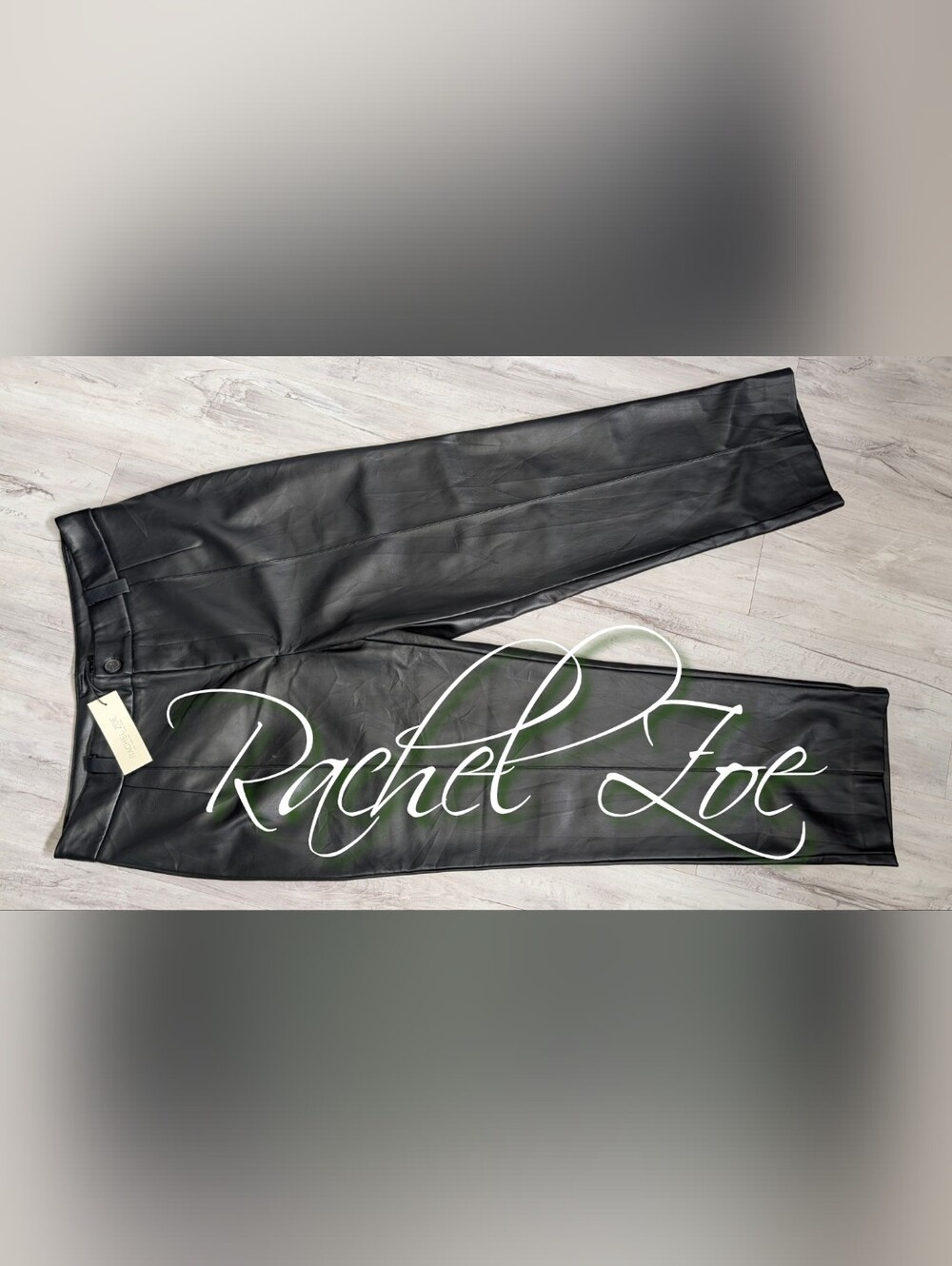 Rachel Zoe Faux Leather Pants 2X NWT *FLAW*